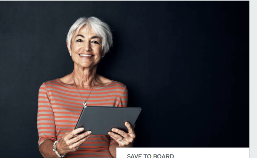 The changing face of shareholders Lady With Ipad